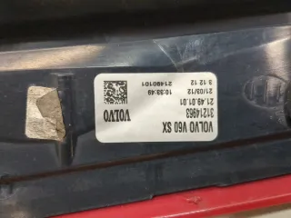  Фонарь задний левый Volvo V60 1 Арт 20419991, вид 3