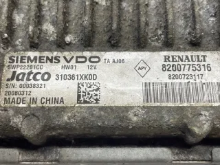 8200775316 Блок управления двигателем Renault Laguna 3 Арт e6922716, вид 2