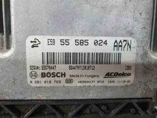 55579447 0281018769 Блок управления двигателем Opel Zafira C Арт e7411696, вид 2
