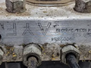 39002554 Блок ABS Opel Corsa E Арт e8303949, вид 2