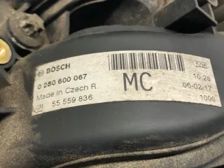 55559836 0280600067 Коллектор впускной Opel Corsa C Арт e9332592, вид 5