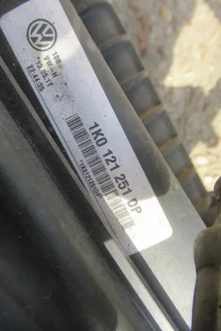 1K0121251DP Радиатор (основной) Volkswagen Passat B6 Арт e9520289, вид 4
