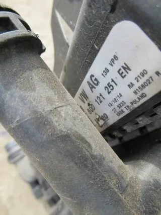 5Q0121251GG Радиатор (основной) Audi A3 8V Арт e9674896, вид 5