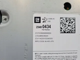 23480434 Блок навигации Opel Astra J Арт e9992971, вид 4