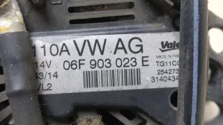 06F903023E,06F903023EX,06F903023GX Генератор Skoda Rapid Арт 20034410, вид 3