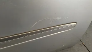  Дверь передняя правая серебристая Mercedes ML W164 Арт 20422982, вид 4