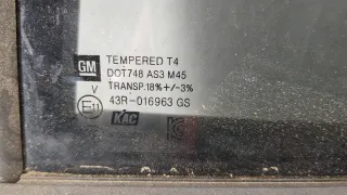 Стекло двери задней левой Buick Encore GX Арт 11404225, вид 3