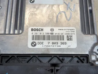 7803369,0281013500 Блок управления двигателем BMW 7 E65/E66 Арт 20128783, вид 2