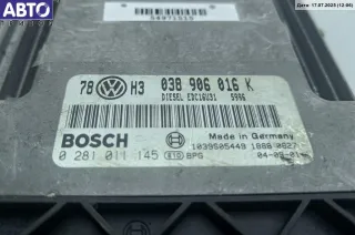 Блок управления двигателем (ДВС) Skoda Superb 1 2002г. 038906016K - Фото 2