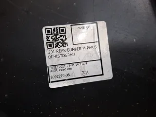51128091992, 9 Бампер бмв х3 (х x 3) г01 (г g 01) BMW X3 G01 Арт 378156RM, вид 13