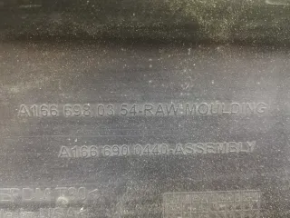 1666980354,A1666980354 , A 166 698 03 54 , A166 698 03 54 , 166 698 03 54 Порог пластиковый правый Mercedes ML/GLE W166 Арт 00253367, вид 4