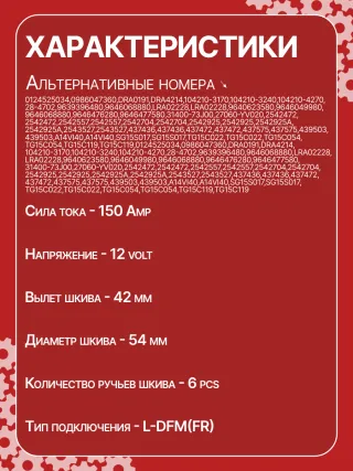 Генератор Citroen C2 restailing 2008г. 0124525034,0986047360,CAL15290AS,CAL15290GS,1042103170,1042103240,1042104270,9639396480,9646066880,9646068880,CA1674IR,ALB1674AB,ALB1674AN,ALB1674BA,ALB1674LK,ALB1674UX,ALN1674BA,ALN1674UX,ALN1674ZD,ALQ1674RN,ALV1674DD,ALV1674UX,LRA02228,LRA02229,210538,ALN1674RB,ALQ1674WA,ALV1674RB,ALV1674WA,5702A6,5702A7,5702C5,5702C6,5702ES,5702F3,57056P,57058G,5705AC,5705AL,5705ES,5705EW,5705HC,5705NE,9646049980,96460654,9646476280,9646477580,9648477580,9640088280,9640623580,964606683140073J00,27060YV020,ALT2096W,ALT7224,437436,437472,437575,439477,439503,439696,440281,SG15S017,TG15C022,TG15C022R,TG15C054,TG15C119,1305001VA,23227N,301N20663Z - Фото 7