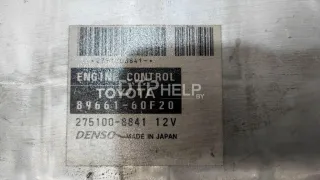 8966160F20 Блок управления двигателем Toyota Land Cruiser 100 Арт AM23667023, вид 2