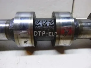 1350237010 Распредвал выпускной Toyota Auris 1 Арт AM60586447, вид 7