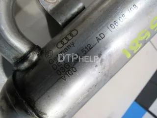 03G131512AD Радиатор системы EGR Volkswagen Golf 4 Арт AM81015581, вид 4