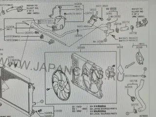 1650231030, 1650231030, 16502-31030, PA610-GF30 Заливная горловина Toyota Camry XV30 Арт DN198497, вид 5