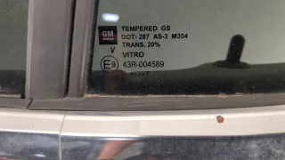  Дверь задняя левая красная Chevrolet Equinox 3 Арт 20426237, вид 2