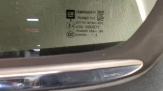  Стекло двери задней левой Chevrolet Trax Арт 11406892, вид 4