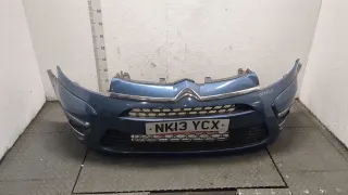  Бампер передний синий Citroen C4 Grand Picasso 2 Арт 20429765, вид 1