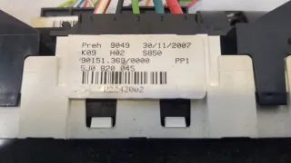 5J0820045 Блок управления печки / климат-контроля Skoda Fabia 2 Арт 20373837, вид 2