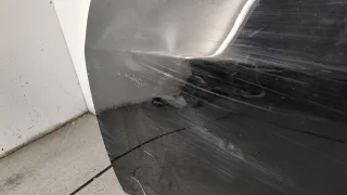Обшивка двери передней левой (дверная карта) Tesla model 3 2021г.  - Фото 2
