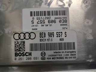 8E0909557S 0261208691 Блок управления двигателем Audi A4 B7 Арт e7303500, вид 2