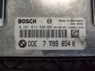 7799854 0281012880 Блок управления двигателем BMW 1 E81/E82/E87/E88 Арт e10601377, вид 2