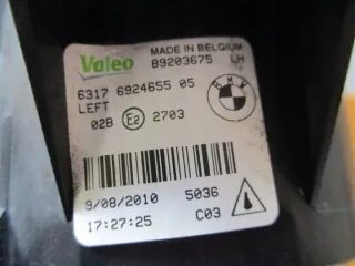  Фара противотуманная левая BMW 1 E81/E82/E87/E88 Арт e10641719, вид 3