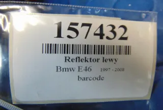 0301089201 Фара левая BMW 3 E46 Арт e10644616, вид 6