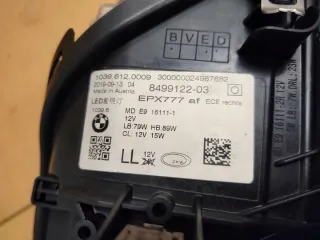 8499122 Фара правая BMW 5 G30/G31 Арт e10645903, вид 4