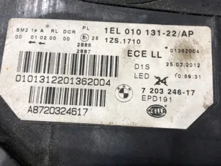 7203246 Фара левая BMW 5 F10/F11/GT F07 Арт e10646269, вид 5