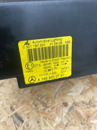 A1698200161 Фара левая Mercedes A W169 Арт e10657938, вид 10