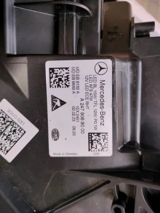 A2479069000 Фара правая Mercedes B W247 Арт e10658159, вид 4