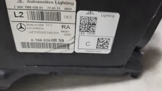 A1668200859 Фара правая Mercedes ML/GLE W166 Арт e10659032, вид 12