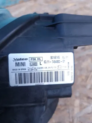 90146145 63117494883-01 Фара левая MINI Cooper F56,F55 Арт e10659403, вид 3