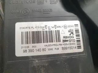 9839014080 Фара правая Peugeot 508 2 Арт e10665715, вид 8