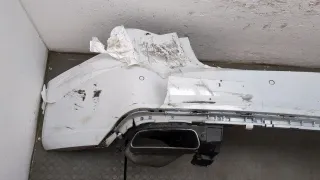 4G5807067K Бампер задний белый Audi A6 C7 (S6,RS6) Арт 20120302, вид 2