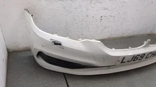 51117427440,7427440 Бампер передний белый BMW 5 G30/G31 Арт 9091913, вид 2
