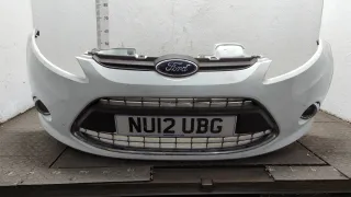 1568817,8A6117757BDXWAA Бампер передний белый Ford Fiesta 6 Арт 20430875, вид 1