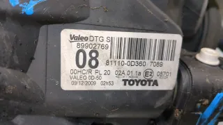 811100D360 Фара передняя правая Toyota Yaris 2 Арт 20358154, вид 3