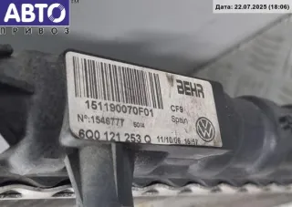 6q0121253q Радиатор основной Skoda Fabia 1 Арт 55096641, вид 3