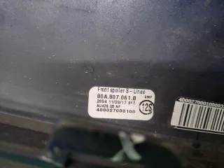 80A807061BGRU, 80A807061B, 8 Юбка бампера Audi Q5 2 Арт ARM379037, вид 10