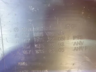 A1678852205, A1678852503, A1678852205, A1678852603, A1678852305, 9 Юбка бампера Mercedes CLA c117 Арт AR311166, вид 9