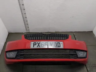 5E0807217A Бампер передний красный Skoda Octavia A7 Арт 20382851, вид 1