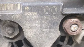 93174469 Генератор Opel Zafira B Арт 20430877, вид 3