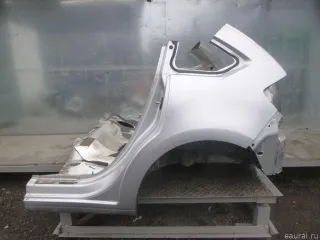 Крыло заднее левое Citroen C4 1 restailing 2007г.  - Фото 12