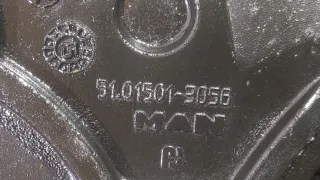 51015013056 Крышка двигателя передняя MAN TGX Арт 8674400, вид 3
