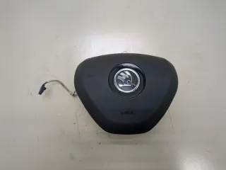 5E0880201B Подушка безопасности водителя Skoda Octavia A7 Арт 20314429, вид 1