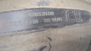  Защита арок задняя левая (подкрылок) Chevrolet Trax Арт 20439757, вид 3