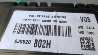 2008-2013 6J0920802H Щиток приборов (приборная панель) Seat Ibiza 4 Арт e3357764, вид 2